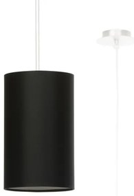 Lustră pe cablu OTTO 1xE27/60W/230V d. 15 cm neagră Sollux SL.0742