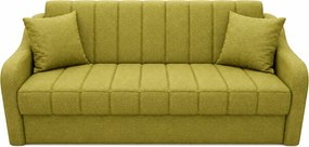Canapea ALEX extensibila, 3 locuri, cu lada de depozitare, stofa verde măsliniu, 220x90x90 Verde Măsliniu