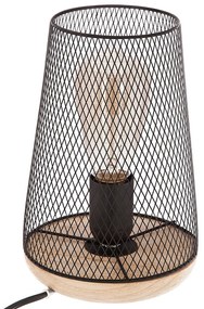 Lampa de masa din metal bec decorativ, 23 cm