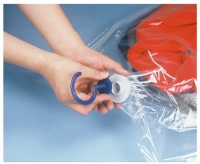 Sac depozitare vid Wenko Storage L, 105 x 70 cm
