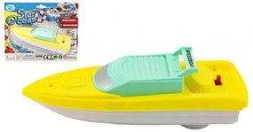 Barcă cu motor / Barcă 17x5cm plastic pe baterii