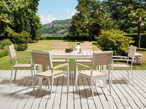 Set mobilier de grădină Combo (lemn deschis). 1078442