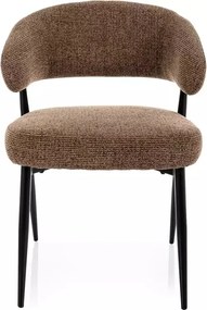Scaun tapitat Lucio Noelle cappuccino 45
