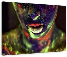 Tablou canvas Fluorescent Man 120x80 cm