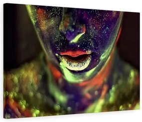 Tablou canvas Fluorescent Man 120x80 cm