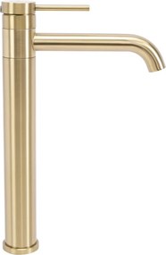 Baterie inalta de lavoar Rea LUNGIS auriu periat