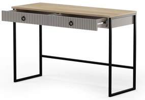 Masă de toaletă Demandaron (taupe + stejar silverjack). 1116804