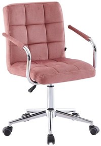 Scaun de birou Seattle  (roz + argintiu). 1098709