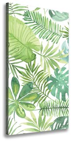 Print pe pânză Frunze tropicale