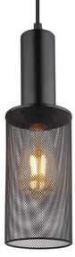 Pendul design industrial JEDD negru 10cm