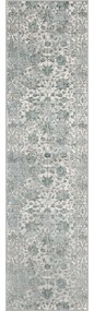Covor tip traversă albastru prăfuit 80x300 cm Sensi Tris – FD