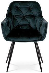 Set de scaune de sufragerie DCH-421 BK4, 2 buc.