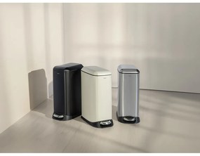 Coș de gunoi crem cu pedală din oțel 12 l Design – Wenko
