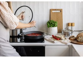 Tigaie cu capac/cu suprafață ceramică ø 28 cm tegame Meda 3.0 – FABINI