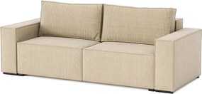 Canapea lemn masiv extensibilă Eland, 240 × 100 × 77 cm