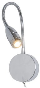 Aplica cu spot Reder LED stil minimalist Hotel crom