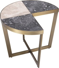 Masuta laterala design elegant LUX Turino, alama periata 114352 HZ