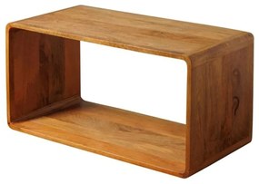 Masuta de cafea, din lemn de mango, Quadro