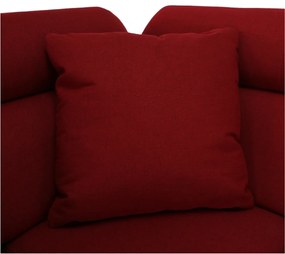 Colţar, textil vişiniu, stânga, CAILA