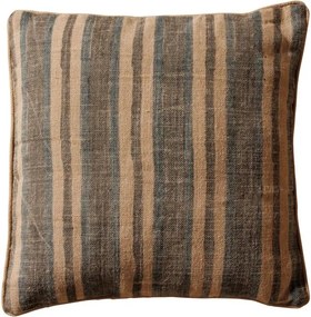 Perna decorativa, din iuta naturala, Stripes 50x50cm