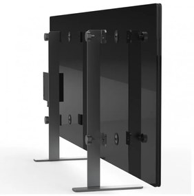 Resigilat: Convector electric AENO AGH0002S, 700W, 30 m², Afisaj LED, Aplicatie mobila, Ultra subtire, Wi-Fi, Negru