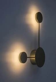 Aplica LED de perete moderna Amadeo aurie