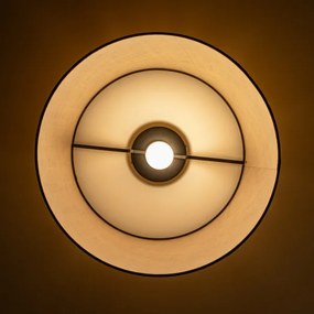 Brilagi - Lustră LED aplicată CERIA 1xE27/40W/230V Ø 50 cm, bej