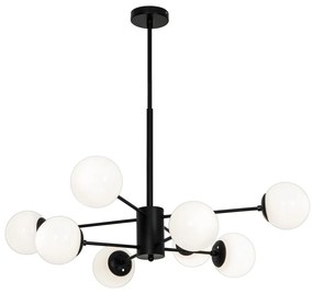 Candelabru Anouk, G9, White|Black, 8 X Max 42W, 4228500, Viokef Grecia