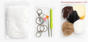 Set de croșetat animale 4 piese pentru începători