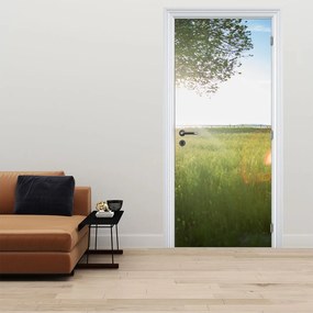 Fototapet pentru ușă - Luncă de vară (95x205cm)
