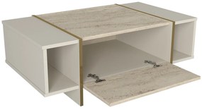 Măsuță de cafea Veya 1 (Travertin + Nisipiu) . 1102630