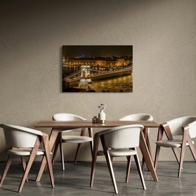 Tablou orașului nocturn (90x60 cm)