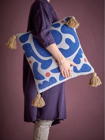 Pernă decorativă din bumbac reciclat 45x45 cm Eviaya – Bloomingville