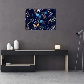 Tablou - Flori de toamnă (70x50 cm)