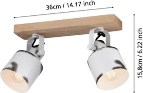 Spot KILBURN Eglo 43922 2xE27/40W/230V