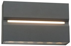 Aplică LED de exterior LED/15W/230V IP54 antracit Zambelis E272