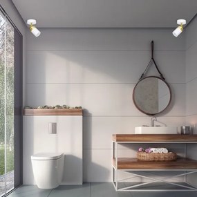 Spot JOKER 1xGU10/25W/230V alb/auriu