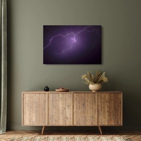 Tabloul cu fulger pe cer (90x60 cm)