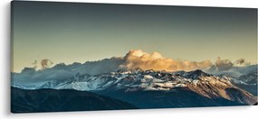 Tablou - vârfuri de munți (120x50 cm)