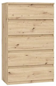 Comodă cu sertare MAO, stejar Artisan