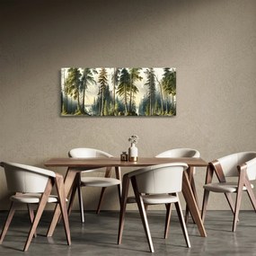 Tablou - Peisaj de epocă de păduri (120x50 cm)