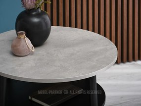 Măsuță de cafea Randolf S (beton + negru). 1111687