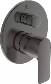 Baterie cada - dus incastrata Ideal Standard Connect Air gri Magnetic Grey fara corp ingropat