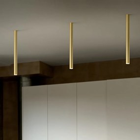 Spot aplicat tavan LOOK LED PL1 ROUND D30 H400 ON-OFF BIANCO 3000K