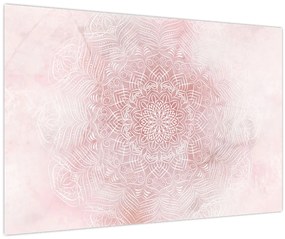 Tablou - Mandala roz (90x60 cm)