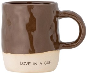 Cană maro din gresie 335 ml Neo – Bloomingville