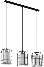 Eglo 43355 - Lustră pe cablu BITTAMS 3xE27/28W/230V