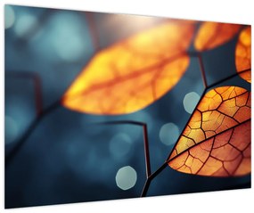 Tablou - Textura frunzelor (90x60 cm)