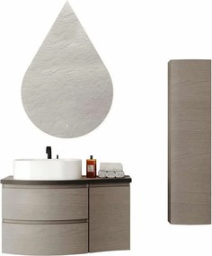 Set lemn masiv Mobilier Baie Suspendat Aleda Model A1 - White Wood
