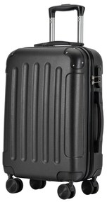 BONTOUR VERTICAL 4 Roți Cabină Valisă 55x40x20cm Negru